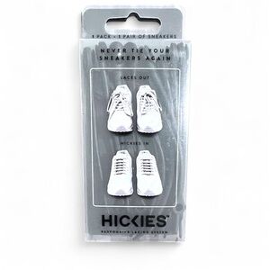HICKIES lacing system. Black. New in box.